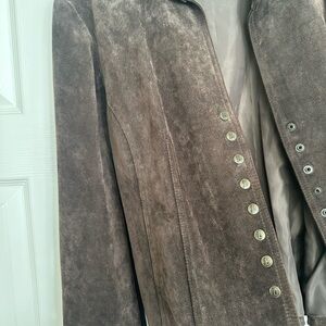 Live a Little Brown Suede Jacket